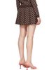 Sandy Liang Sandy Liang Brown Ermine Miniskirt - 3