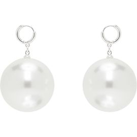 Sandy Liang Sandy Liang Bubblegum Faux-Pearl Earrings