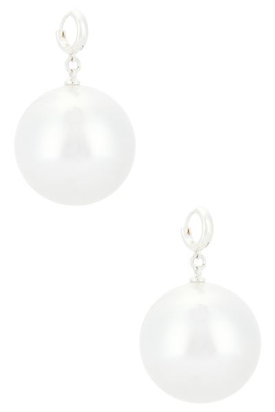 Sandy Liang Sandy Liang Bubblegum Pearl Earrings
