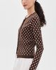 Sandy Liang Sandy Liang Fable Cardigan Brown Multi - 4