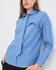 Sandy Liang Sandy Liang Gemma Button Down Shirt Light Blue - 2
