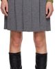 Sandy Liang Sandy Liang Gray Fishers Midi Skirt - 1