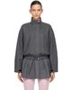 Sandy Liang Sandy Liang Gray Papas Jacket - 1