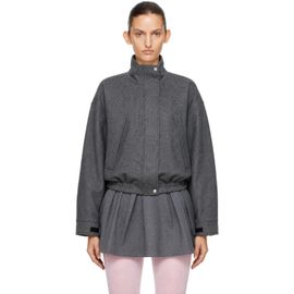 Sandy Liang Sandy Liang Gray Papas Jacket