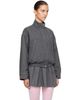 Sandy Liang Sandy Liang Gray Papas Jacket - 2