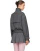 Sandy Liang Sandy Liang Gray Papas Jacket - 3