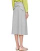 Sandy Liang Sandy Liang Gray Shiba Midi Skirt - 3