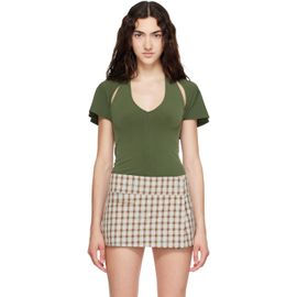 Sandy Liang Sandy Liang Khaki Bellini Top
