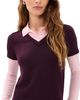 Sandy Liang Sandy Liang Lottie Sweater Burgundy - 1