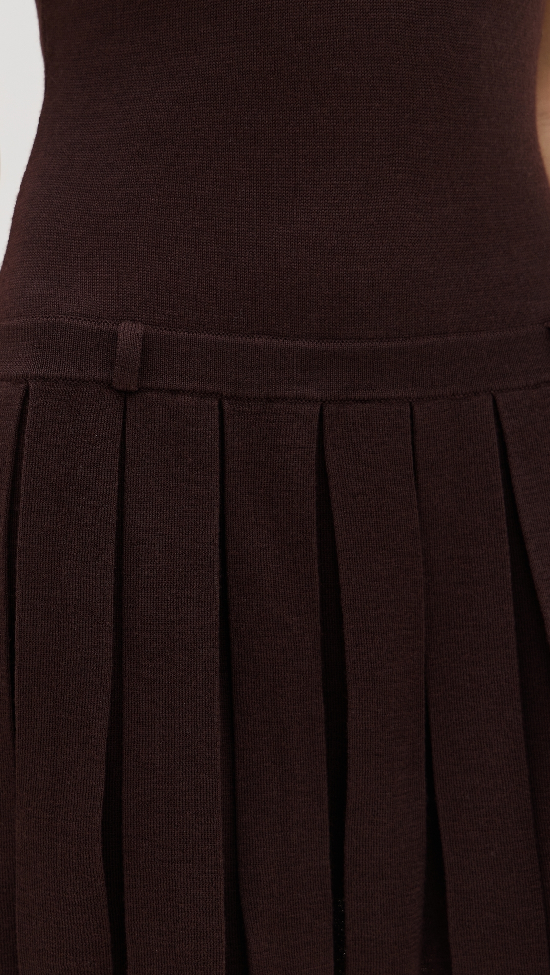 princess polly baby blue dress Sandy Liang May May Dress - Chocolate by Sandy Liang