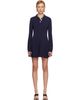 Sandy Liang Sandy Liang Navy Chupa Minidress - 1