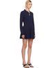 Sandy Liang Sandy Liang Navy Chupa Minidress - 2