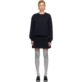 Sandy Liang Sandy Liang Navy Kazia Knit Minidress