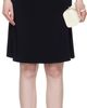 Sandy Liang Sandy Liang Navy Lyon Midi Skirt - 1