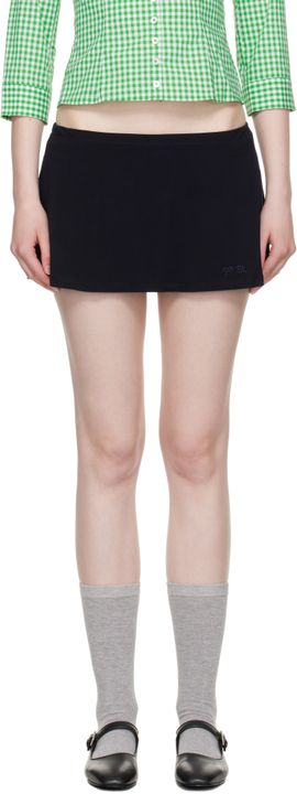 Sandy Liang Sandy Liang Navy Mondo Skort