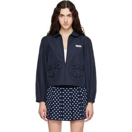 Sandy Liang Sandy Liang Navy Necco Jacket