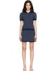Sandy Liang Sandy Liang Navy Tumi Sweater Minidress - 1