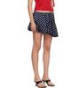 Sandy Liang Sandy Liang Navy Zeno Miniskirt - 2