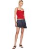 Sandy Liang Sandy Liang Navy Zeno Miniskirt - 4
