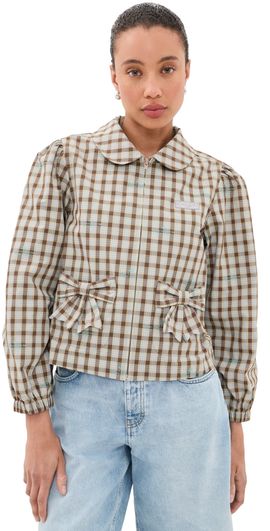 Sandy Liang Sandy Liang Necco Jacket Brown Multi
