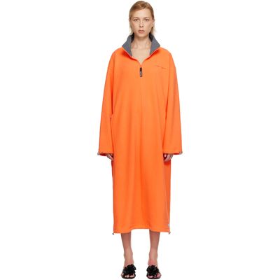 Sandy Liang Sandy Liang Orange Sloane Maxi Dress