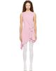 Sandy Liang Sandy Liang Pink Cello Minidress - 1