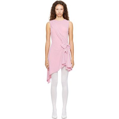 Sandy Liang Sandy Liang Pink Cello Minidress