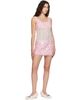 Sandy Liang Sandy Liang Pink Maripose Mini Dress - 4