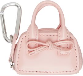 Sandy Liang Sandy Liang Pink Mini Secure Bag Keychain