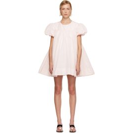 Sandy Liang Sandy Liang Pink Miyo Minidress