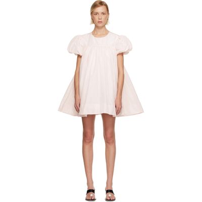 Sandy Liang Sandy Liang Pink Miyo Minidress