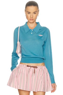 Sandy Liang Sandy Liang Polo Sweater