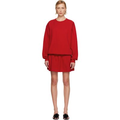 Sandy Liang Sandy Liang Red Kazia Knit Minidress