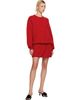 Sandy Liang Sandy Liang Red Kazia Knit Minidress - 4