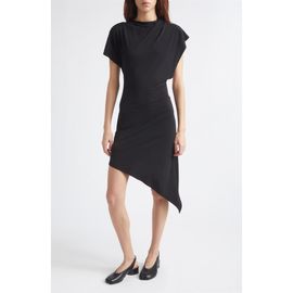 Sandy Liang Sandy Liang Sonar Asymmetric Jersey Cutout Dress