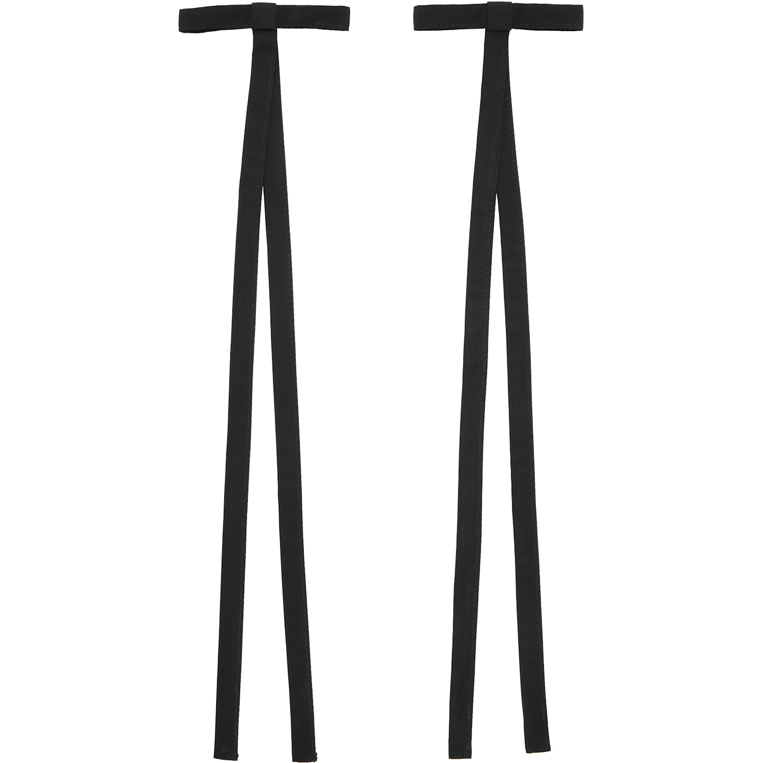 Sandy Liang - Black Palermo Bow Hair Clip