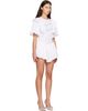 Sandy Liang Sandy Liang White & Pink Filo Minidress - 2