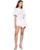 Sandy Liang Sandy Liang White & Pink Filo Minidress - 4