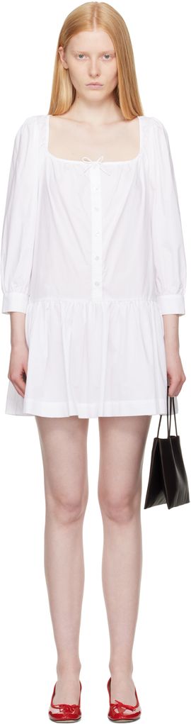 ASOS LUXE - pearl embellished cape mini dress in blush pink