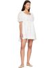 Sandy Liang Sandy Liang White Hugo Midi Dress - 4