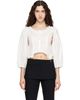 Sandy Liang Sandy Liang White Palisade Blouse - 1
