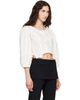 Sandy Liang Sandy Liang White Palisade Blouse - 2