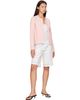 Sandy Liang Sandy Liang White Pepita Shorts - 4