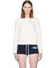 Sandy Liang Sandy Liang White Polka Sweatshirt - 1