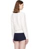 Sandy Liang Sandy Liang White Polka Sweatshirt - 3