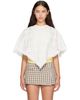 Sandy Liang Sandy Liang White Soba Cape - 1