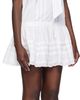 Sandy Liang Sandy Liang White Toki Minidress - 2