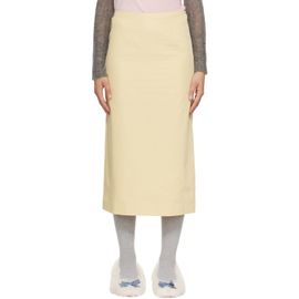 Sandy Liang Sandy Liang Yellow Enoki Midi Skirt