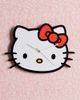 Sanrio Sanrio Hello Kitty Head Shape Acrylic Wall Clock in Red at Urban Outfitters - 1