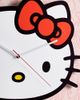Sanrio Sanrio Hello Kitty Head Shape Acrylic Wall Clock in Red at Urban Outfitters - 2